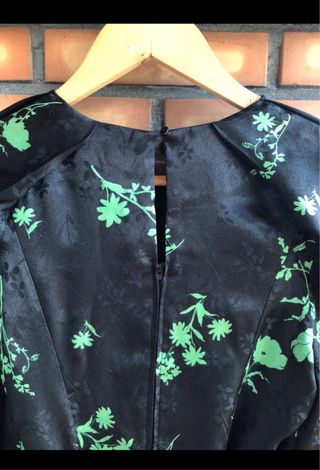 Vestido Zara estilo oriental