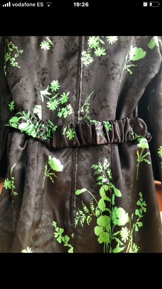 Vestido Zara estilo oriental