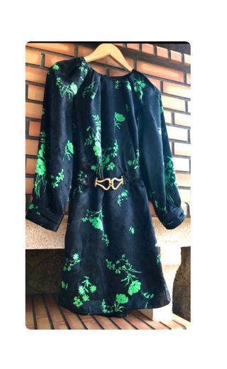 Vestido Zara estilo oriental