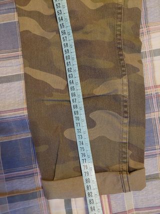 Pantalon vaquero militar