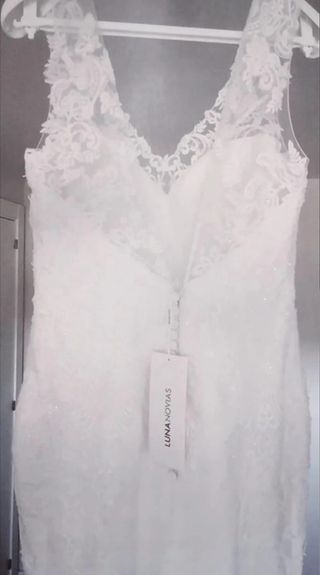 NUEVO Vestido novia Luna Novias 