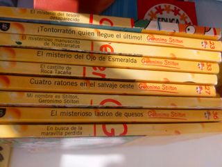 Libros Gerónimo Stilton 