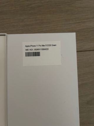 Iphone 11 promax 512Gb