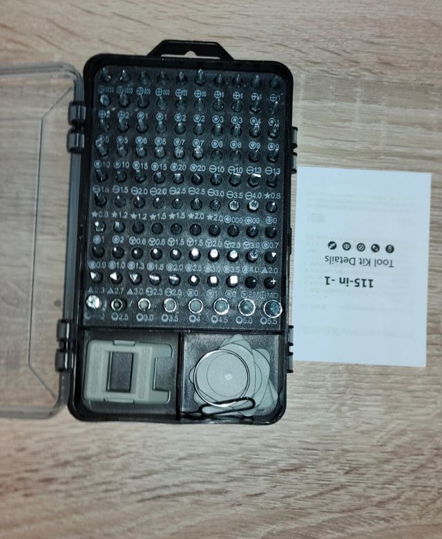 Kit de ferramentas de precisão 115