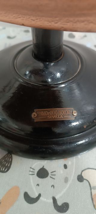 Antigua lámpara Otto Moeckel