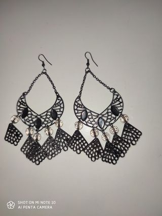 Pendientes vintage 10und.
