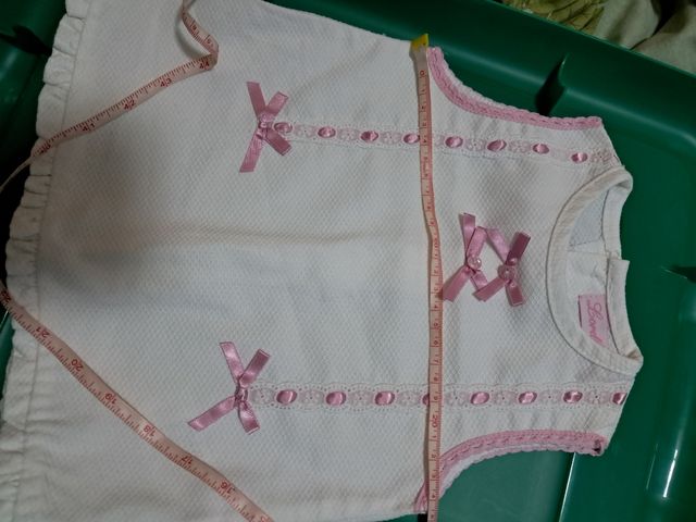 Precioso vestido bebé de piqué