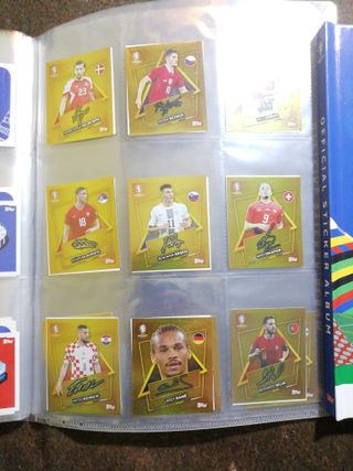 Colección completa Eurocopa 2024 topps 