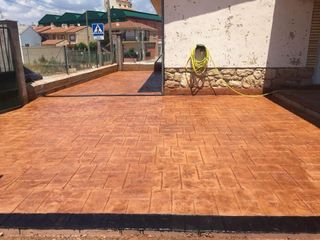 Pavimentos de hormigón impreso