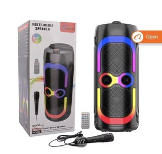 Altavoz karaoke rgb 50cm bateria estereo