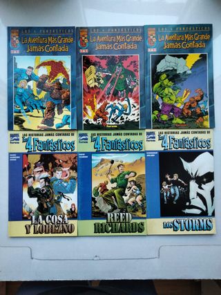 Los 4 Fantasticos lote 17 tomos y comics