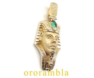 Colgante oro 18k EGIPCIO TUTANKAMON