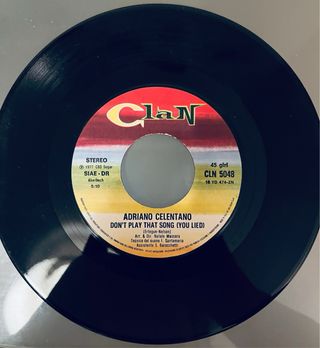 45 giri in vinile di Adriano Celentano