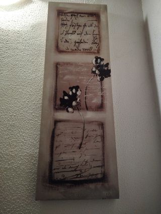 Cuadro de colores neutros