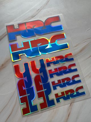 PACK PEGATINAS HONDA MOTO “HRC” LOGO CBR SH CT CXR