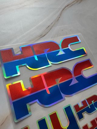 PACK PEGATINAS HONDA MOTO “HRC” LOGO CBR SH CT CXR