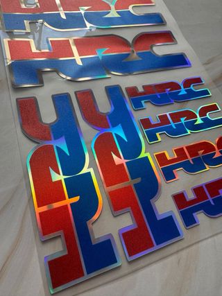 PACK PEGATINAS HONDA MOTO “HRC” LOGO CBR SH CT CXR