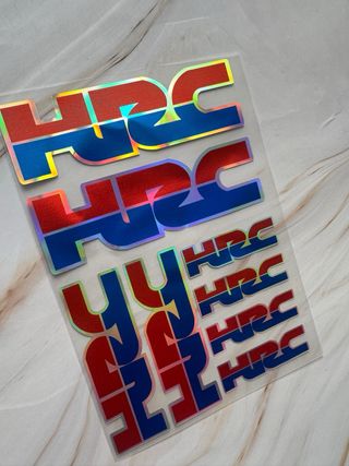 PACK PEGATINAS HONDA MOTO “HRC” LOGO CBR SH CT CXR