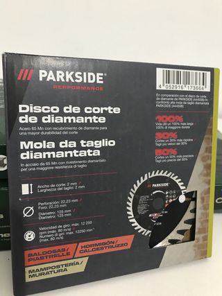 Disco de corte de diamante