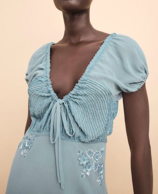 VESTIDO BORDADOS LENTEJUELAS ABALORIOS ZARA