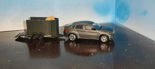 Remolque para un caballo escala H0