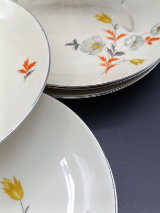 Juego de postre porcelana Bavaria