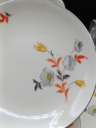 Juego de postre porcelana Bavaria