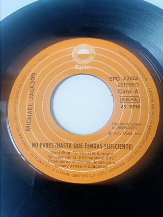 Disco Michel Jackson