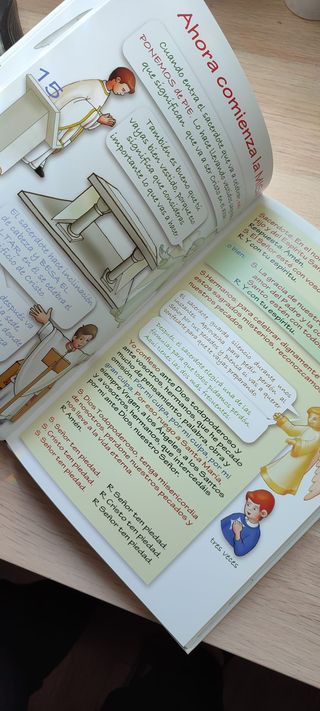 Libro infantil: La Misa dibujada