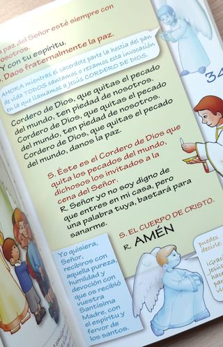 Libro infantil: La Misa dibujada
