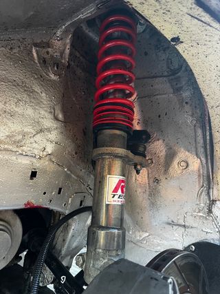 Amortiguacion delantera Rtec manguetas KRS Saxo106