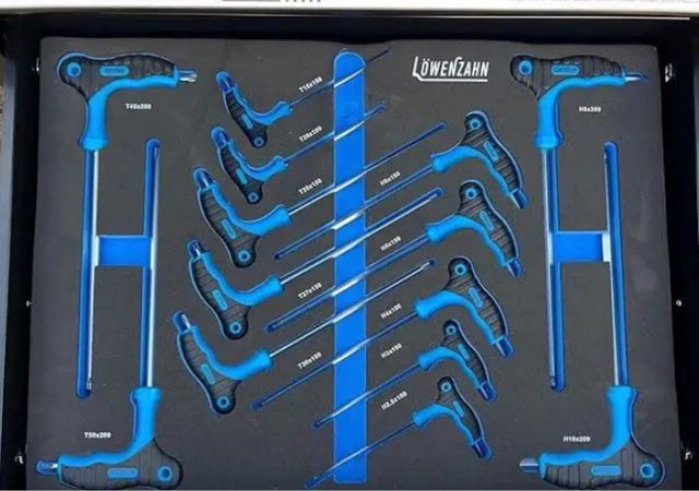 Carro herramientas de 7 cajones Herramienta llena