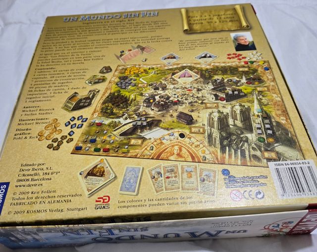 Juego de mesa: Un Mundo Sin Fin