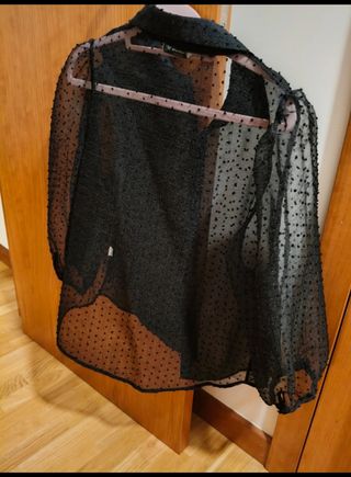 Camisa negra plumeti