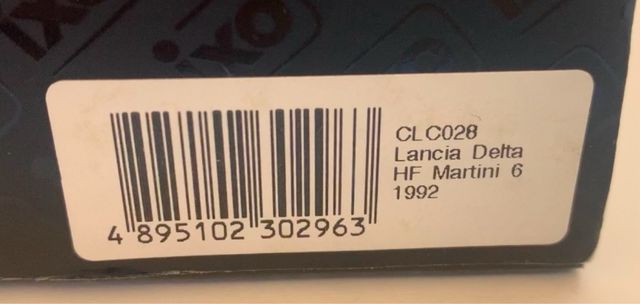 Lancia Delta "Martini 6" NUEVO