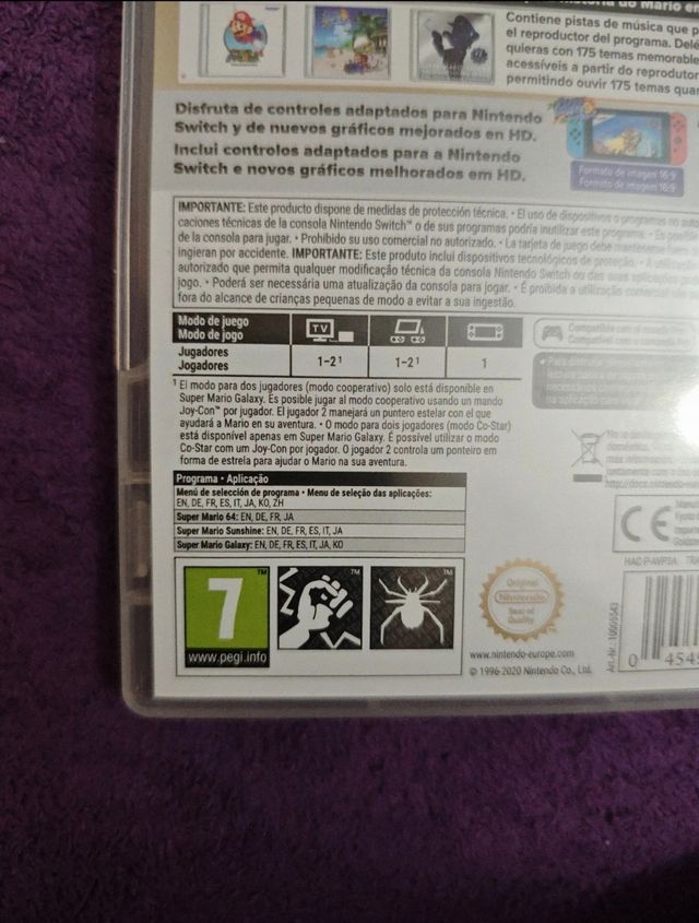 Nintendo Switch Super Mario 3D All Stars