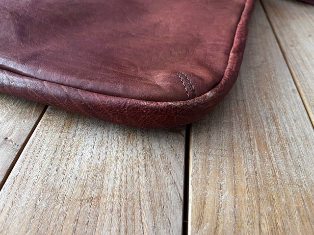 Bandolera de piel de Massimo Dutti