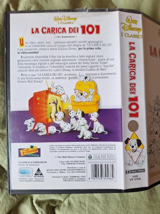 VHS Disney "La Carica Dei 101"