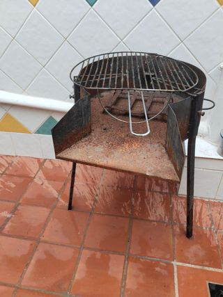 Barbacoa hierro 
