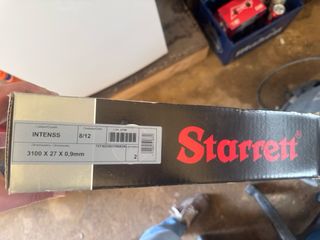 Sierras de cinta starrett