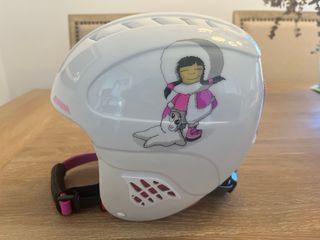 Casco esquí niña
