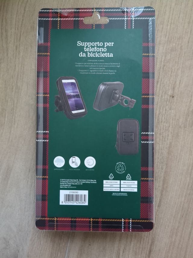 Supporto telefono per bicicletta