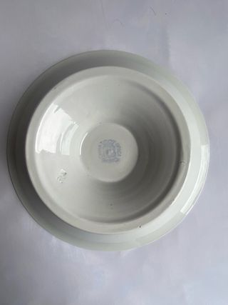 Plato frutero China Opaca Santander