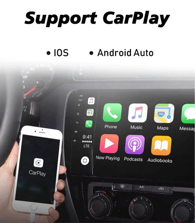 Pantalla android con Carplay