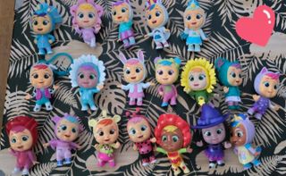 Colección llaveros Bebés Llorones