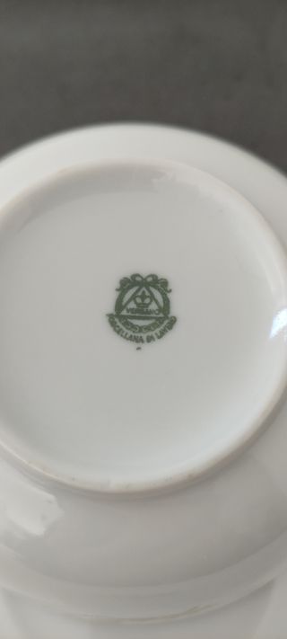 Set Tazza e piattino da consommé.