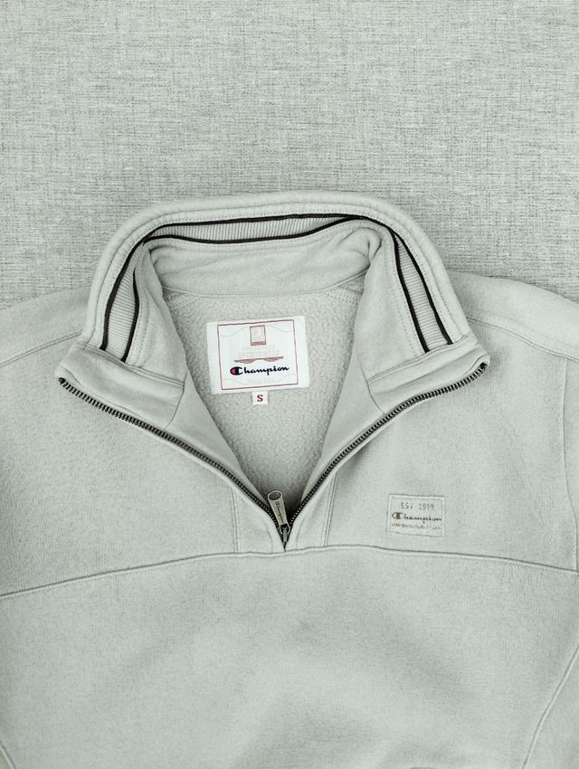 Champion retro sweatshirt halfzip vintag