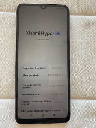 Xiaomi Redmi 12C Negro