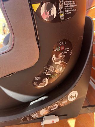 Silla coche bebe isofix