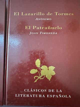 Pack de cinco libros de literatura española